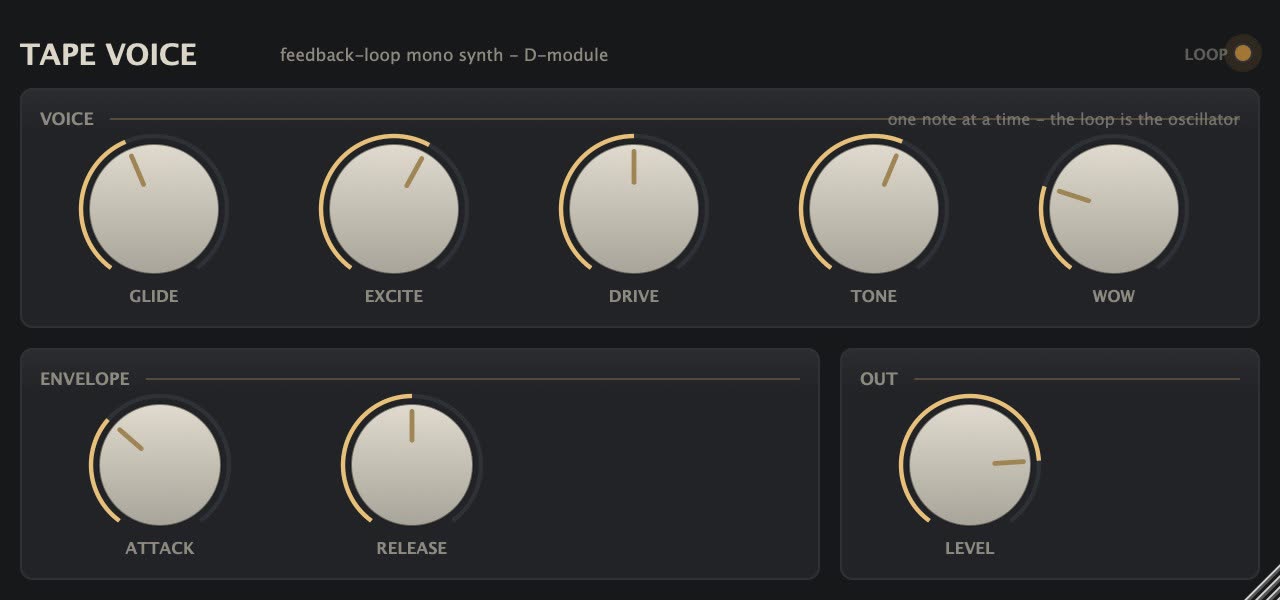 Окно TapeVoice
